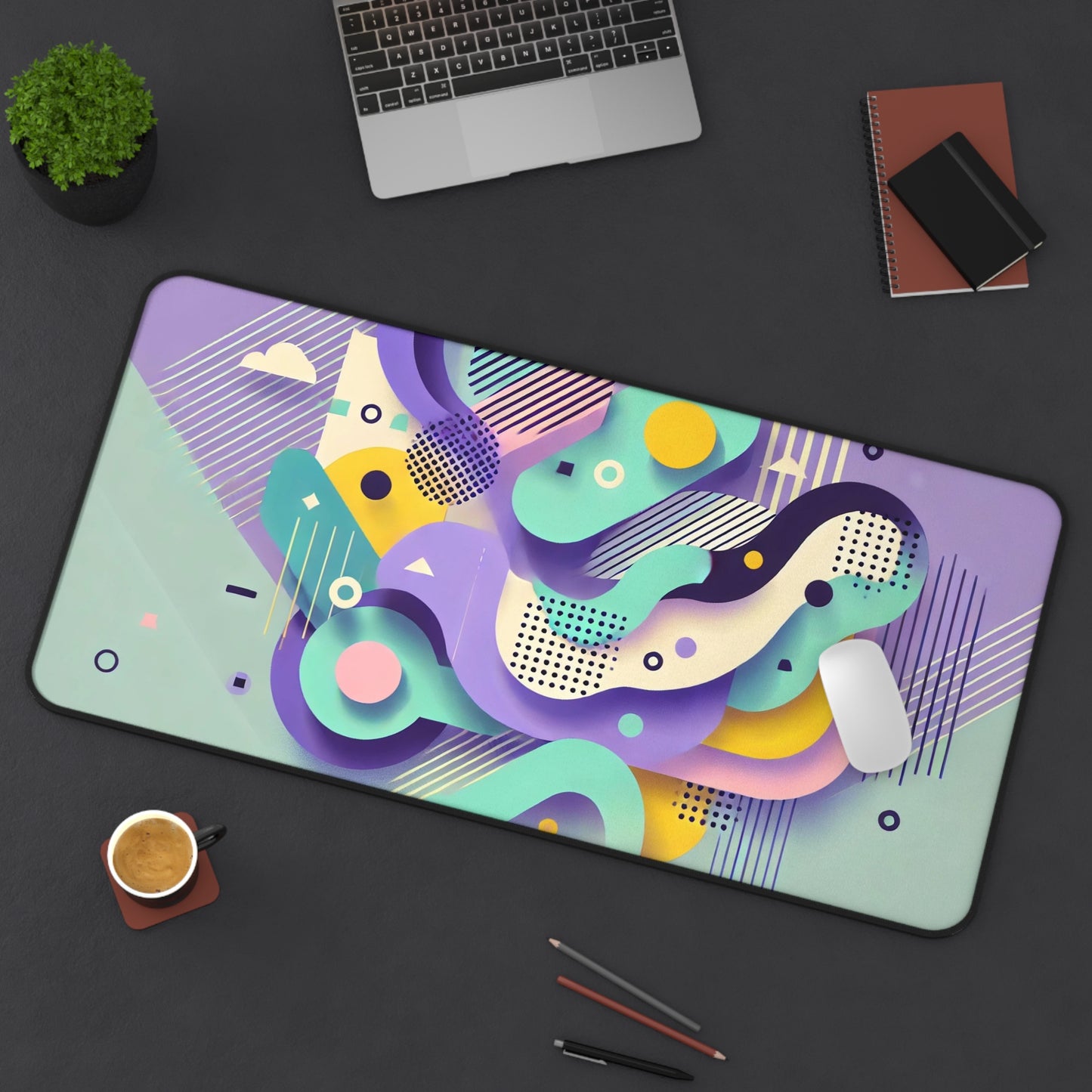 Dreamflow BossMat – Pastel Geometry