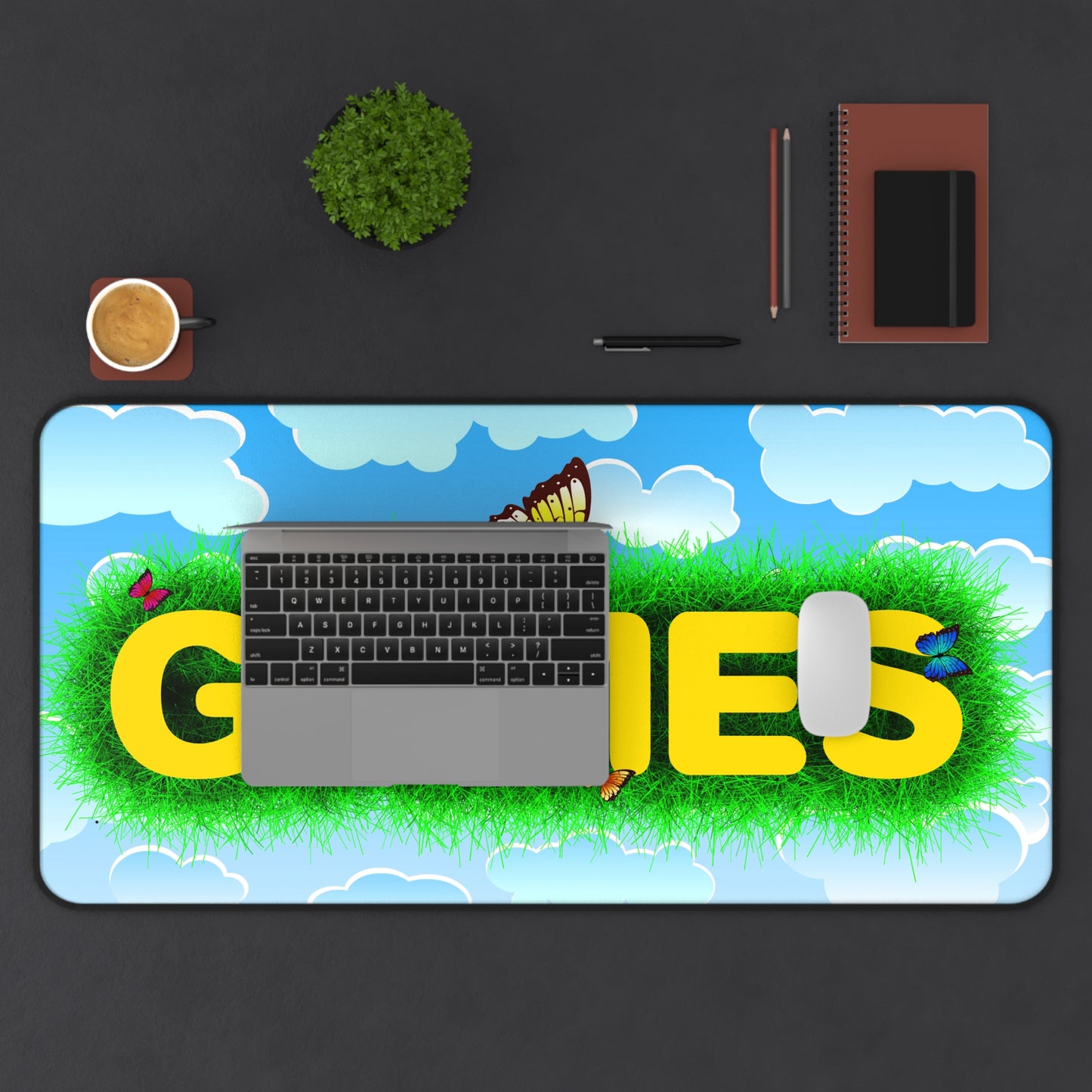 Springtime Gamer BossMat – Playful Vibes Edition