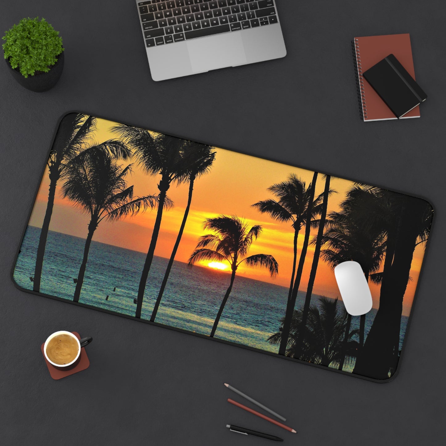 Tropic Dusk BossMat – Sunset Palms