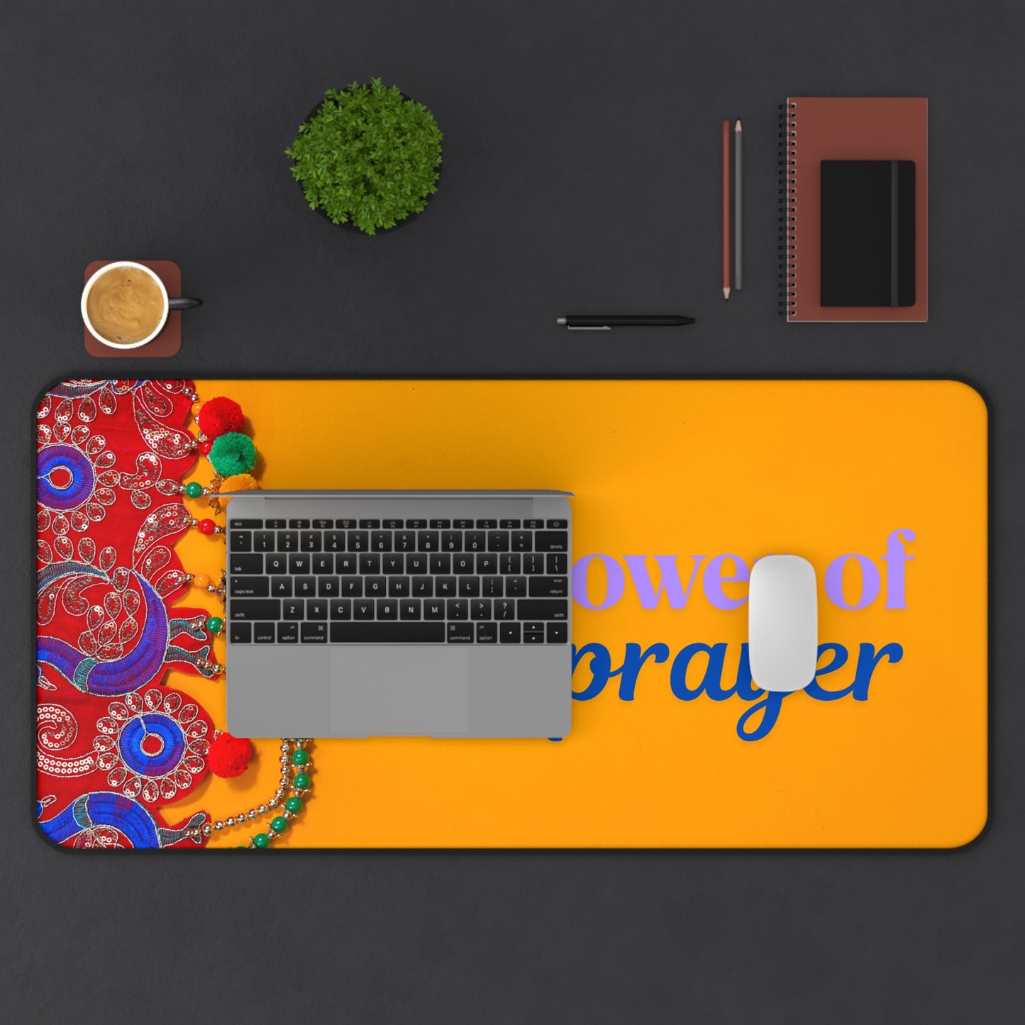 The Power of Prayer – Spiritual Motif Deskmat