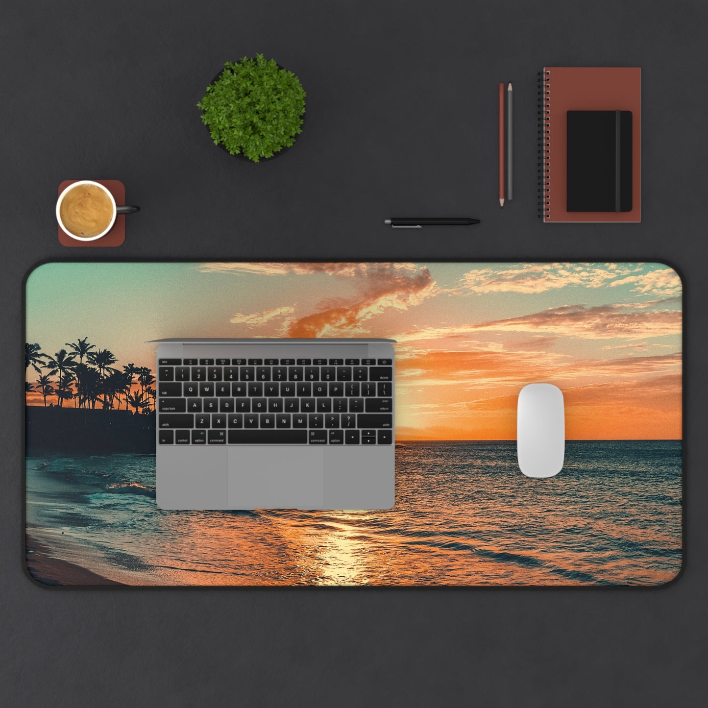 Sunset Drift BossMat – Island Calm Edition