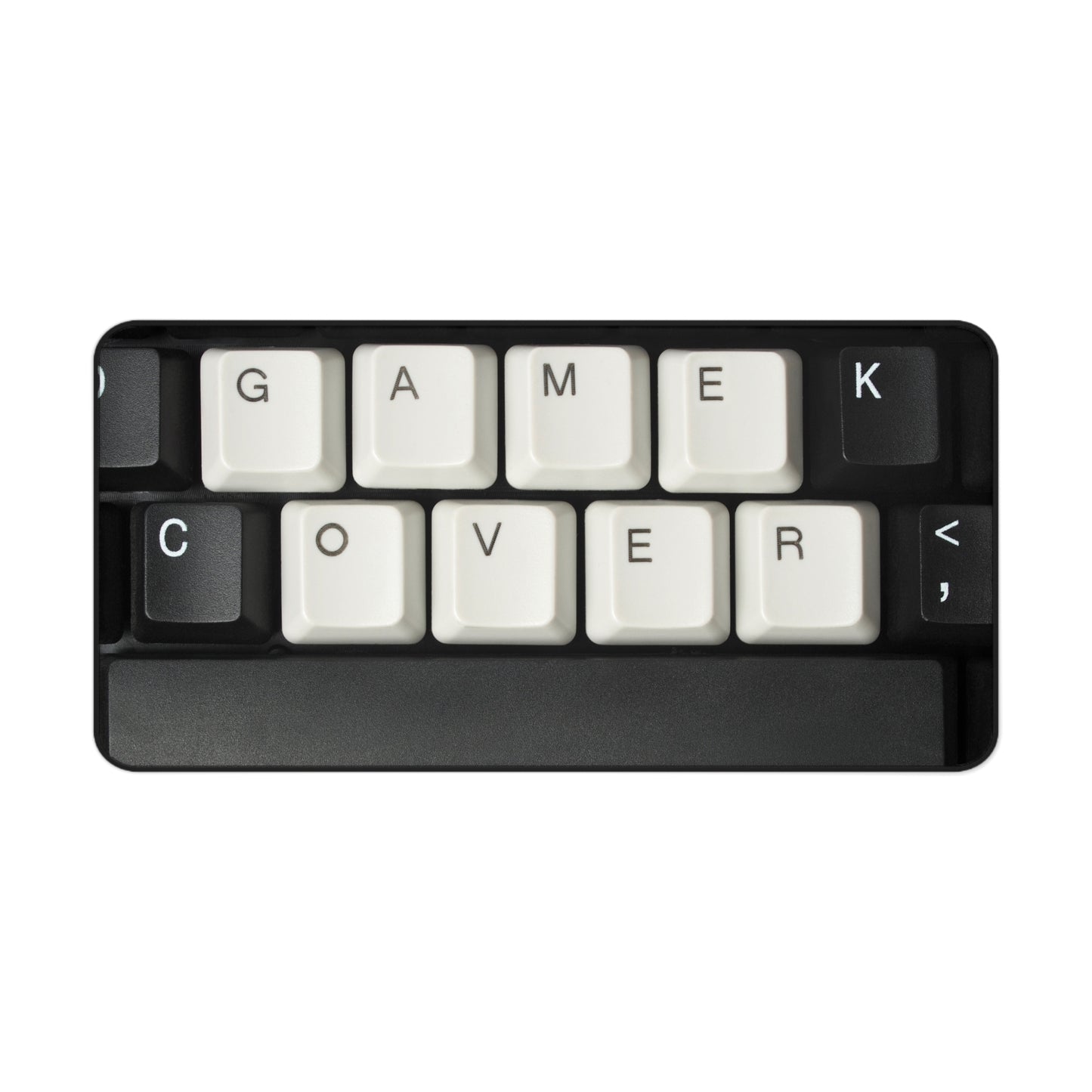 Game Over – Retro Keycap Deskmat