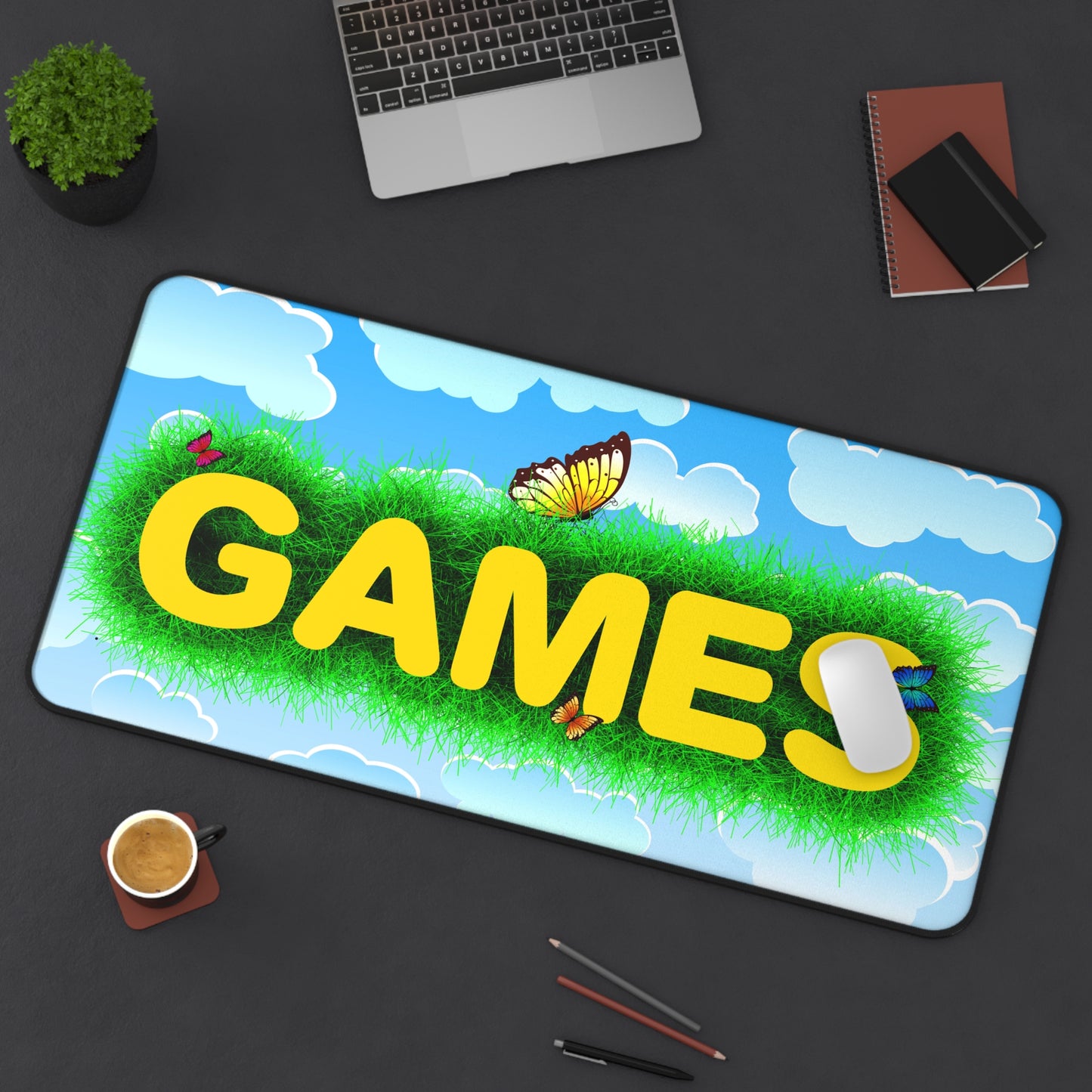 Springtime Gamer BossMat – Playful Vibes Edition