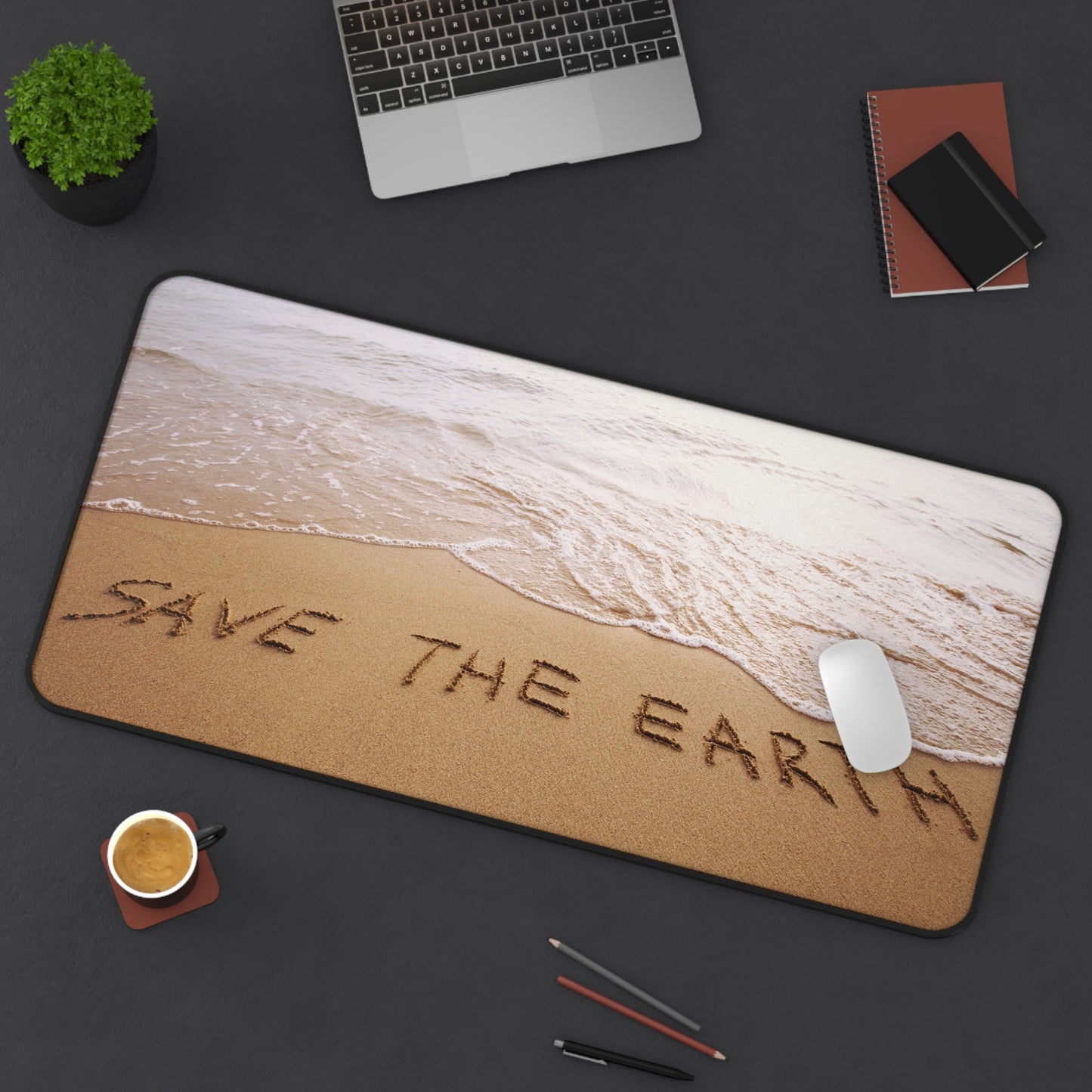 Save the Earth BossMat – Shoreline Message with Meaning