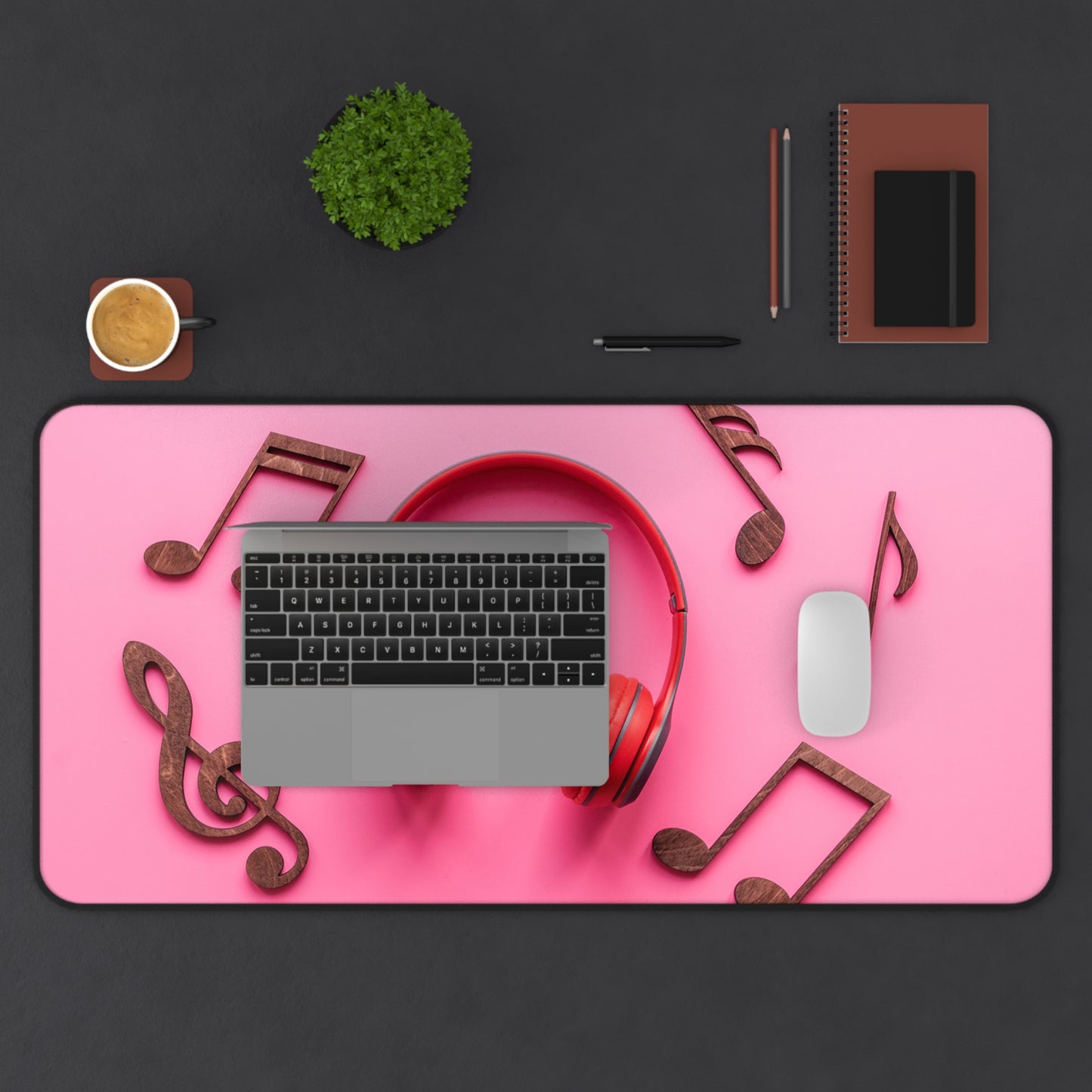 Pop Vibes Music Desk Mat