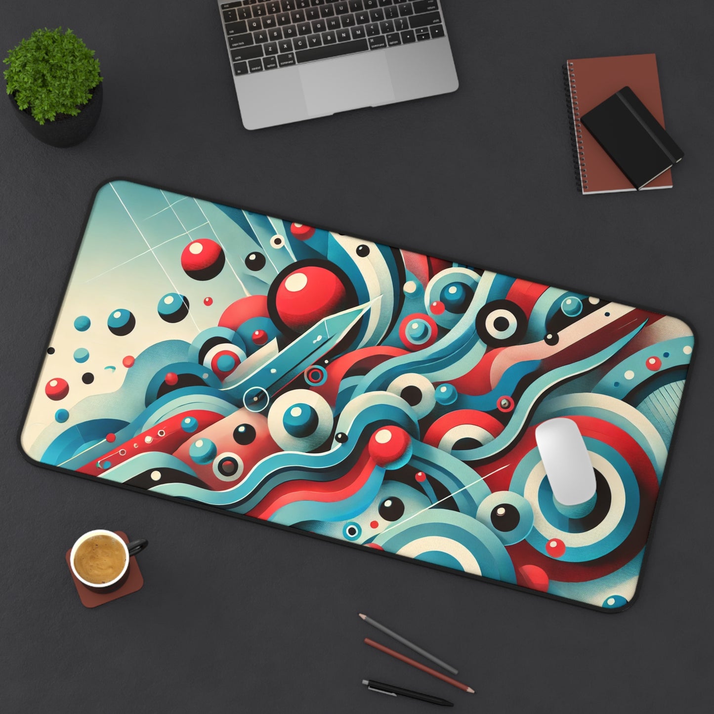 Velocity Pop BossMat – Abstract in Motion
