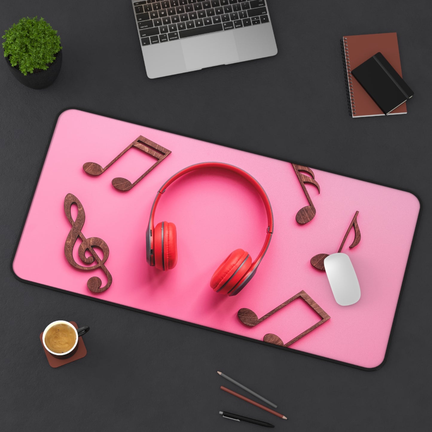 Pop Vibes Music Desk Mat