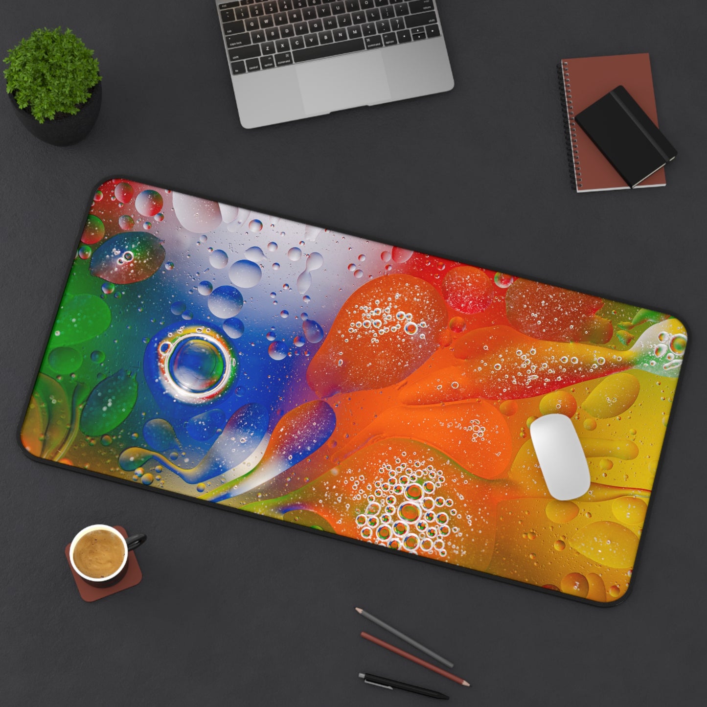Bubble Pop BossMat – Abstract Joy in Every Drop