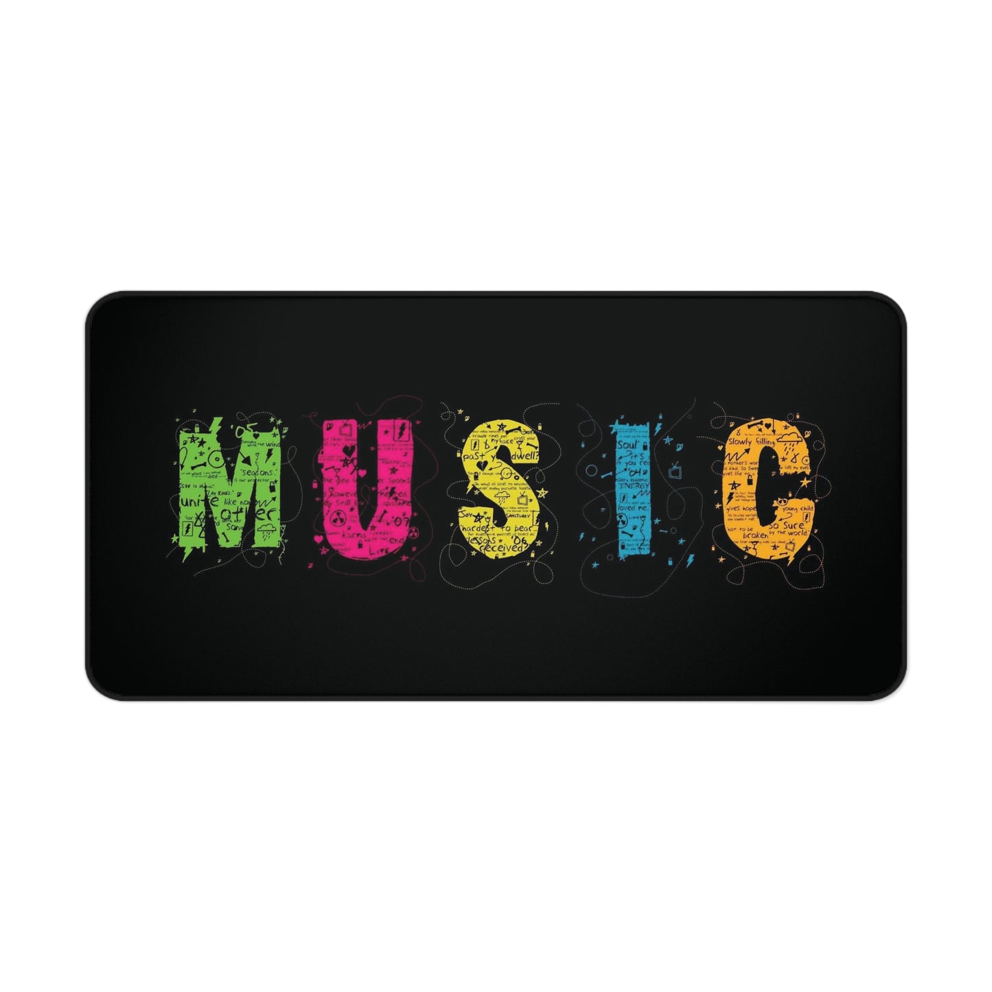 Colorwave Rhythm BossMat – Music Vibes Edition