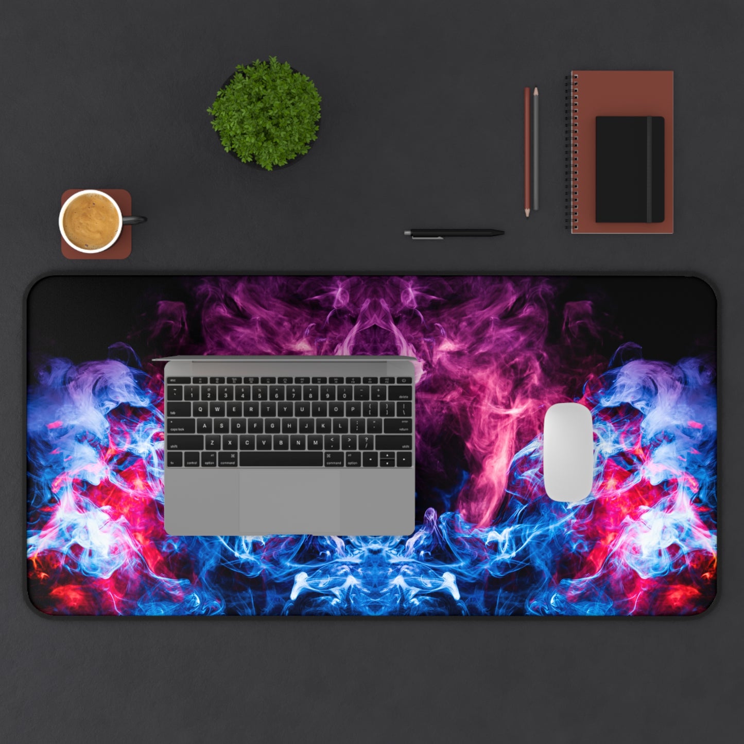 Duality Flame BossMat – Where Fire Meets Ice