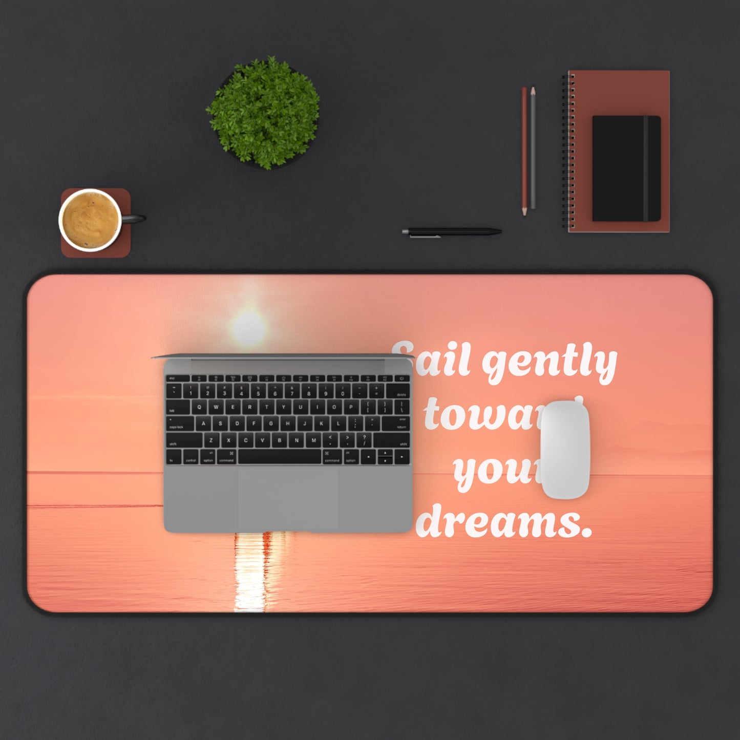 Sail Gently BossMat – Pink Serenity Sunrise