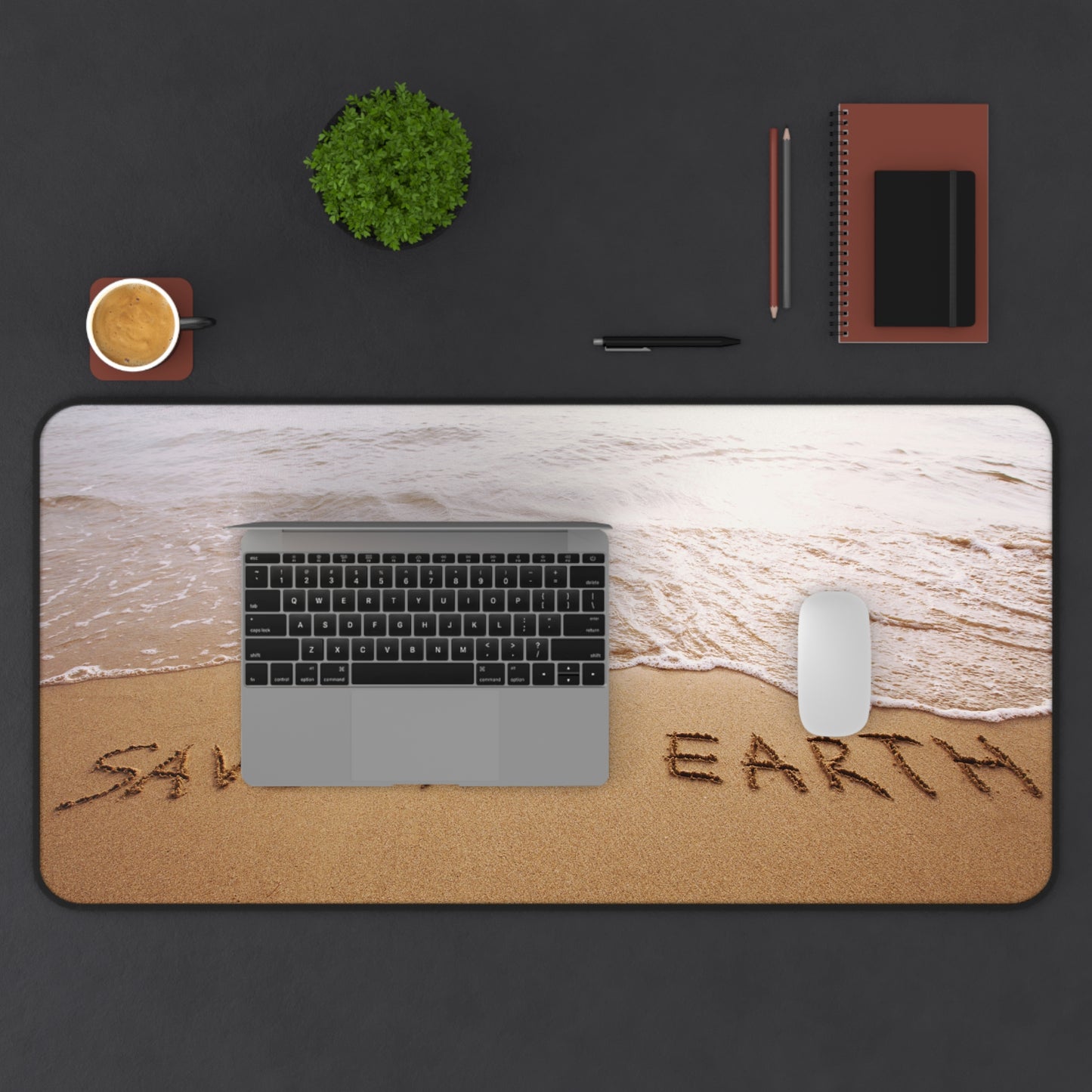 Save the Earth BossMat – Shoreline Message with Meaning