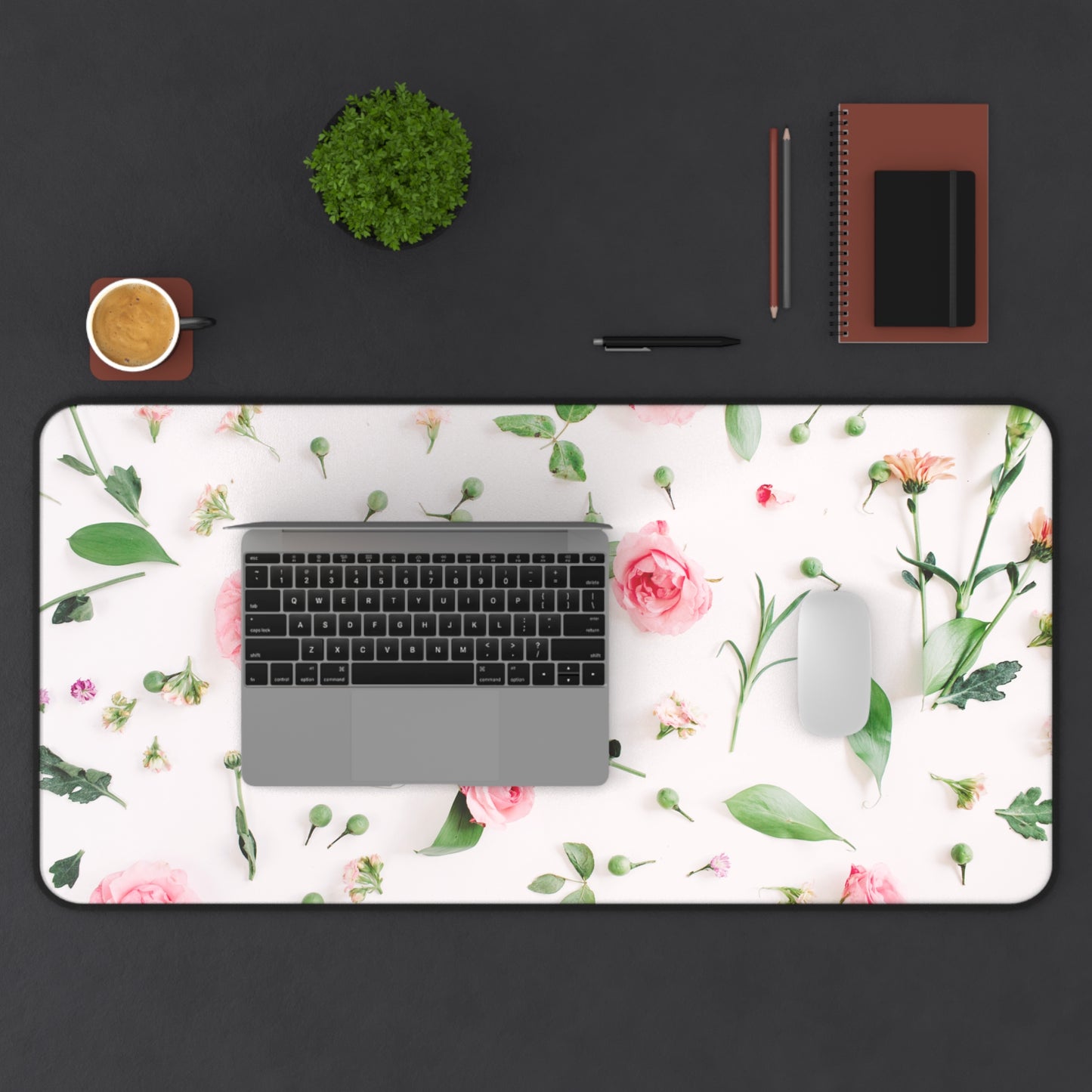 Floral Mist BossMat – Blush Blossom