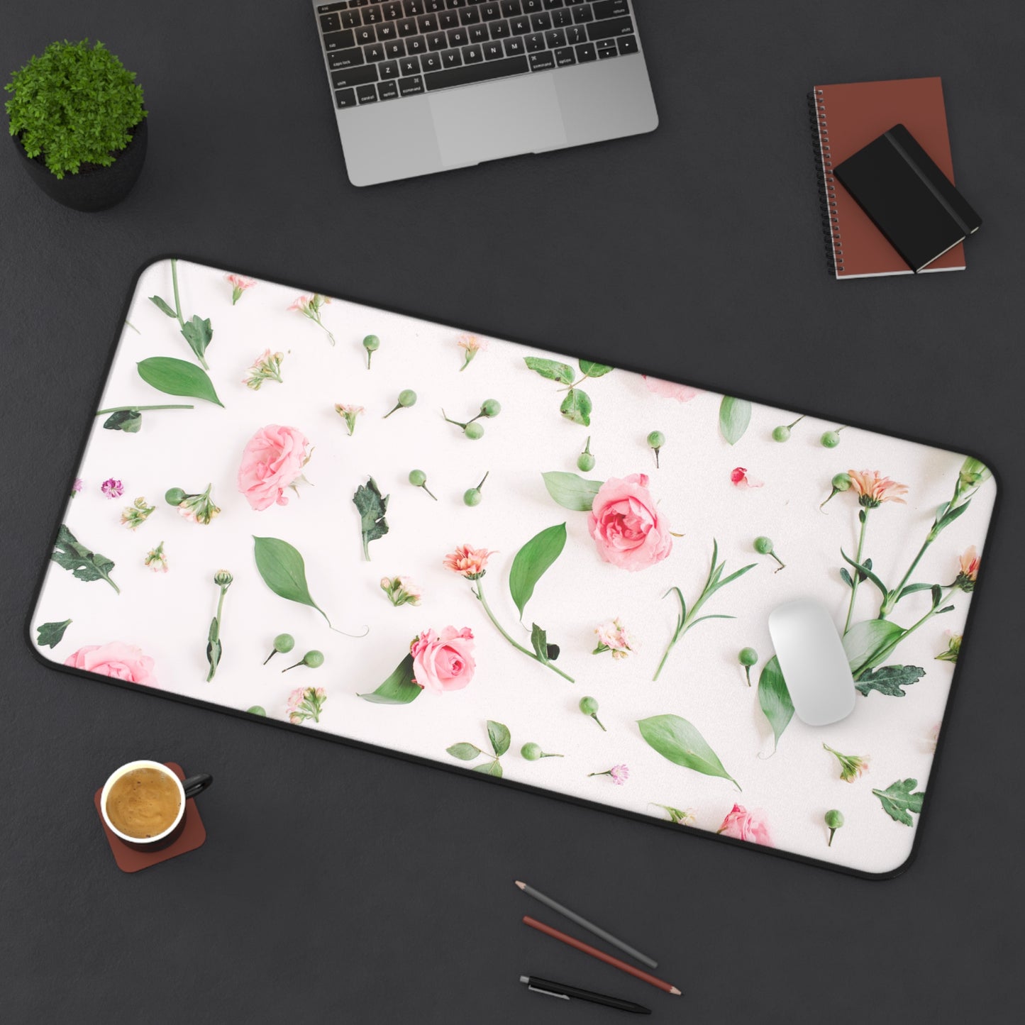 Floral Mist BossMat – Blush Blossom
