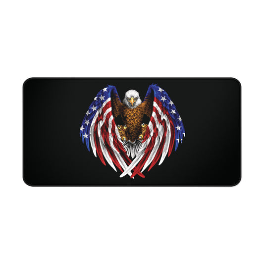 Patriotic Eagle Wings BossMat