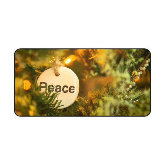 Evergreen Peace BossMat – Holiday Glow