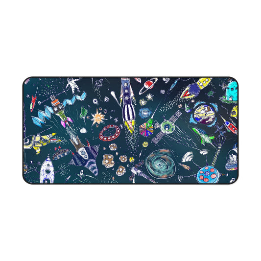 Cosmic Doodleverse Desk Mat