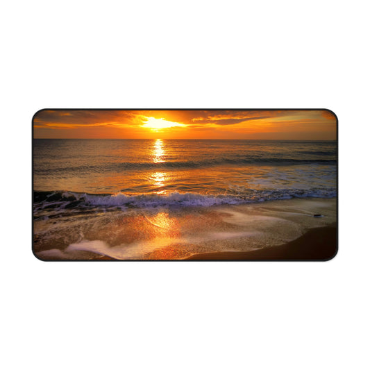 Golden Tide BossMat – Sunset Shoreline
