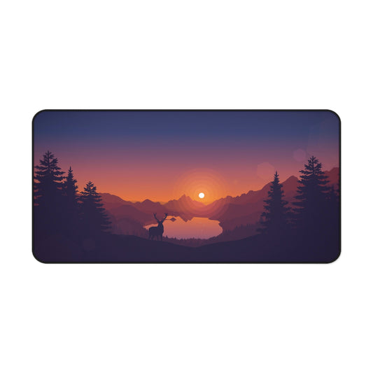 Twilight Wilderness BossMat – Stag in the Sunset