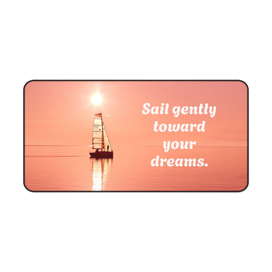 Sail Gently BossMat – Pink Serenity Sunrise