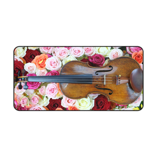 Roses & Strings Desk Mat